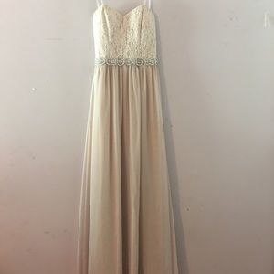 A beautiful wedding or formal dress!